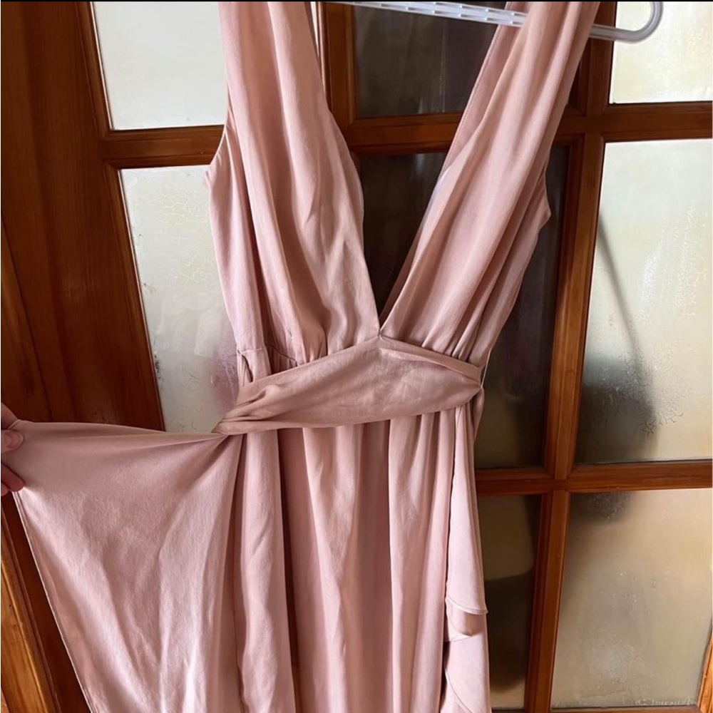 BCBG  floor legnth bridesmaid dress